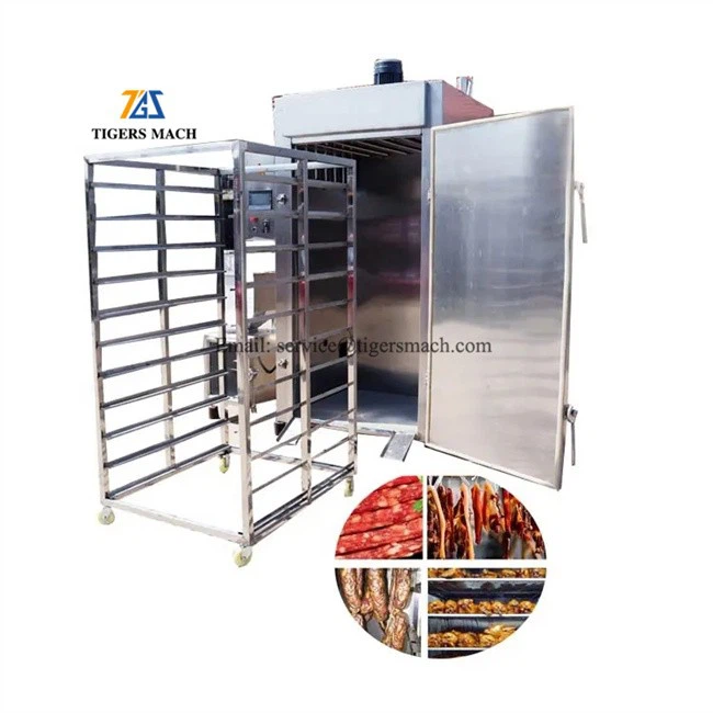 Sausage smoking machine