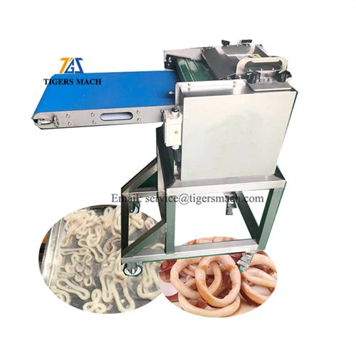 Inktvis snijmachine