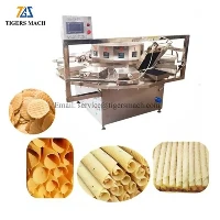 Loempia die machine maakt voor wafelstokjes en ijshoorntjes