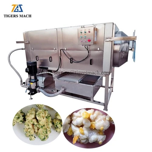 Walnotenschillermachine voor het maken van met chocolade bedekte walnoten